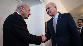 Kurtulmuş'tan MHP Lideri'ne ziyaret