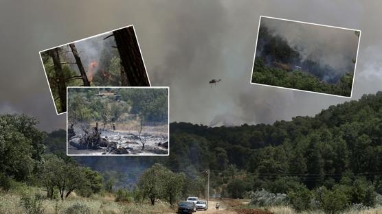 Havadan ve karadan m�dahale ediliyor