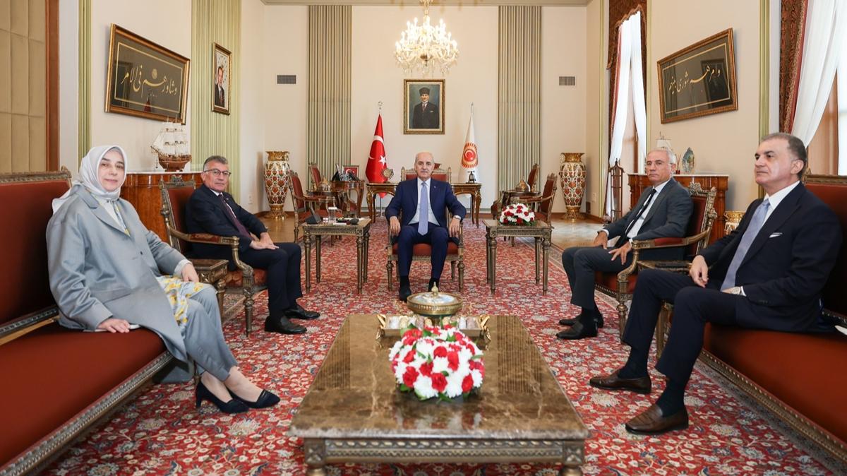 Ter�rs�z T�rkiye hedefi... TBMM Ba�kan� Kurtulmu�: S�re� yasas� ge�ici ve m�stakil yasa olacak