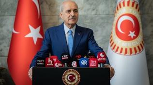 Ter�rs�z T�rkiye hedefi... TBMM Ba�kan� Kurtulmu�: S�re� yasas� ge�ici ve m�stakil yasa olacak