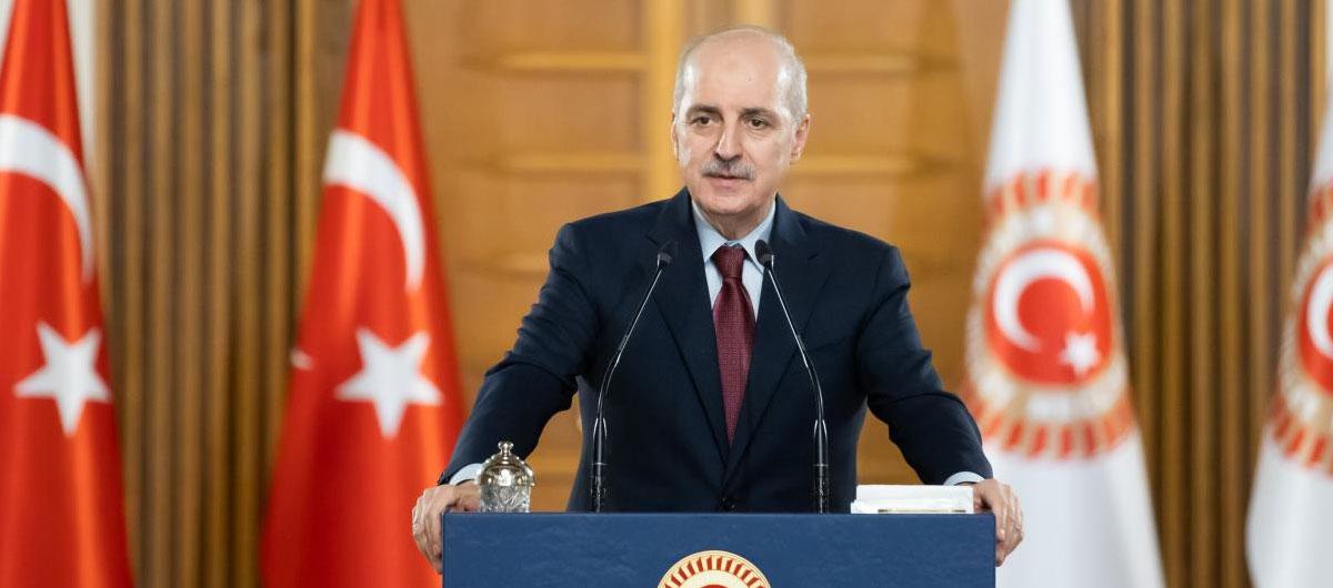 Ter�rs�z T�rkiye hedefi... TBMM Ba�kan� Kurtulmu�: S�re� yasas� ge�ici ve m�stakil yasa olacak