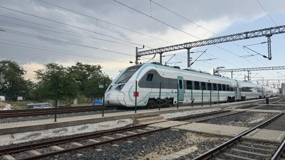 Milli Elektrikli Tren yeni g�zergah�nda