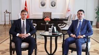 Bakan Kurum, Cemil Tugay ile görüştü