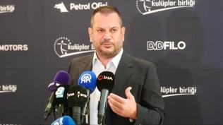 Kulüpler Birliği Başkanı duyurdu