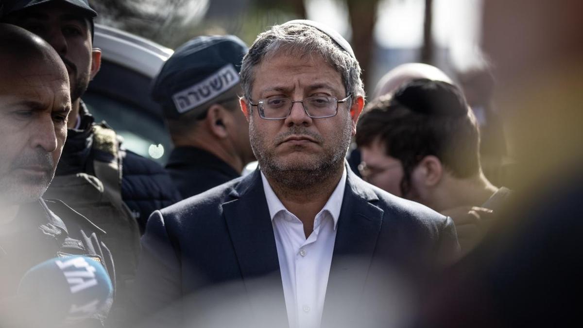 Mescid-i Aksa'ya provokatif bask�n! Ben-Gvir yine sahnede