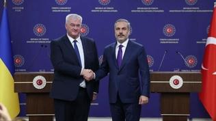 Bakan Fidan, Ukrayna Dışişleri Bakanı Sybiha ile görüştü