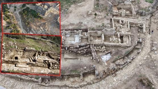 Aspendos'ta tarihi ke�if