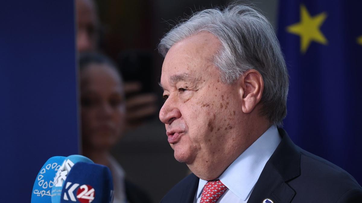 Guterres 17 y�l sonra Suriye'de! �am'da tarihi ziyaret