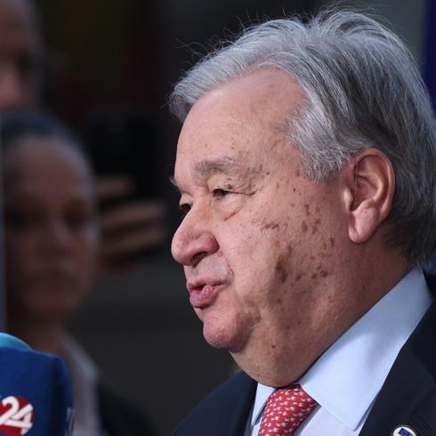 Guterres 17 yıl sonra Suriye'de! Şam'da tarihi ziyaret