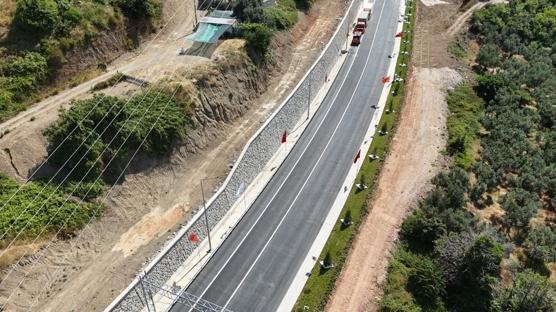 Yeni yol bölgeye can suyu oldu