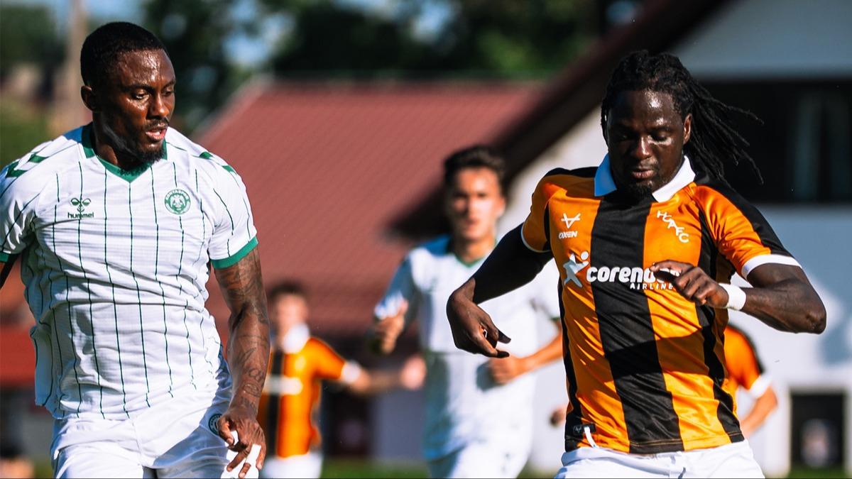 Hull City, haz�rl�k ma��nda Konyaspor'u 3 golle ge�ti