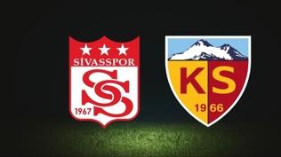 Kayserispor-Sivasspor haz�rl�k ma�� taraftara kapal� olacak