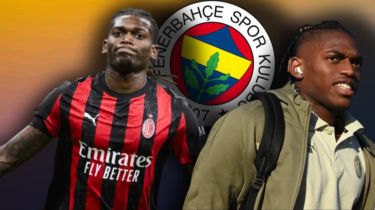 Rafael Leao'dan Fenerbahçe yanıtı!