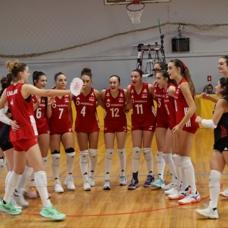 16 Yaş Altı Milli Voleybolcular, Balkan'ın zirvesinde!