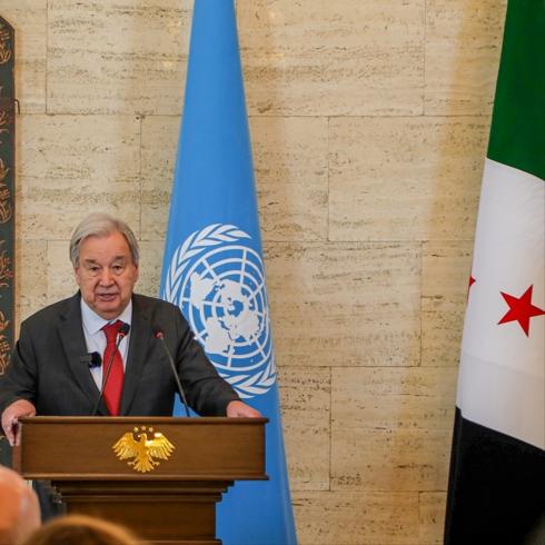 Guterres'ten Suriye çıkışı: Egemenliğine saygı gösterilmeli
