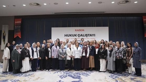 KADEM 'Nafaka D�zenlemelerinde Adil Denge Hukuk �al��tay�' d�zenledi