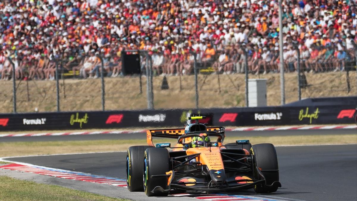 Macaristan Grand Prix'sinde zafer Lando Norris'in!