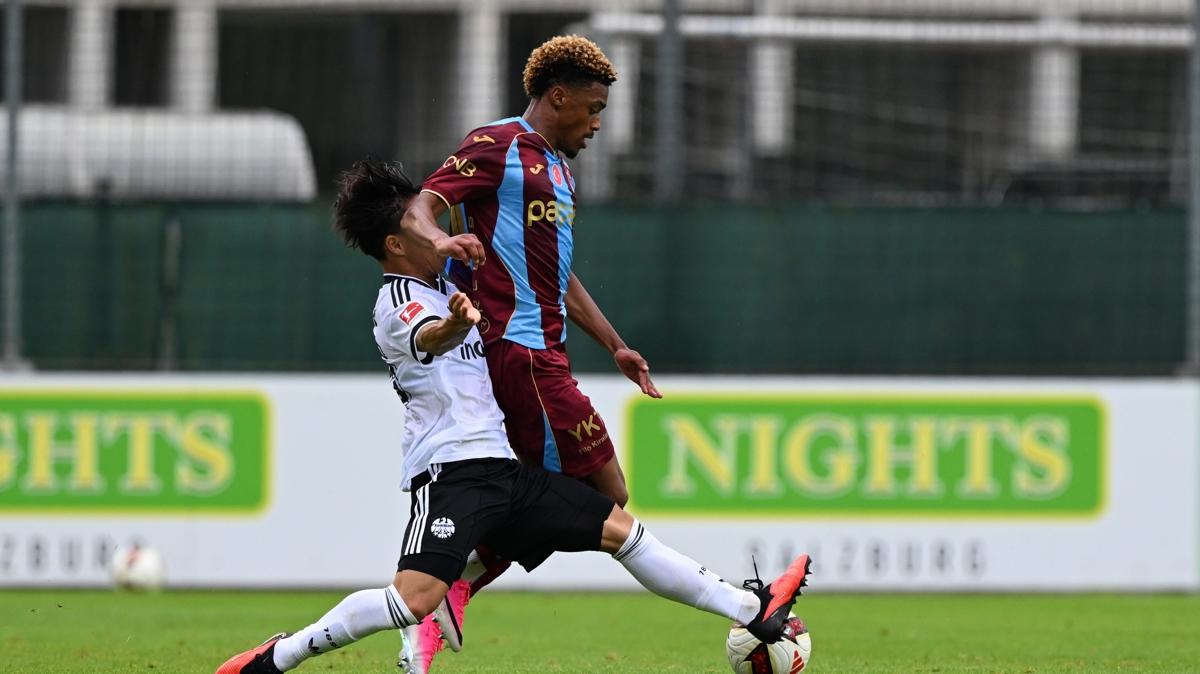 Trabzonspor'dan k�t� prova: Frankfurt'a 3 golle ma�lup oldu
