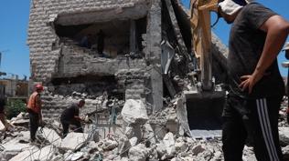 Gazze'de tek bir enkazdan 99 cenaze ��kar�ld�: 8 bin 500 ki�i y�k�nt�lar�n alt�nda