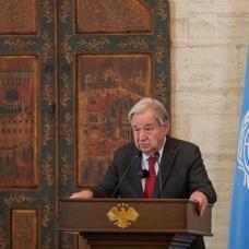 Guterres'ten �srail'e tepki: Suriye'yi kendi haline b�rak�n