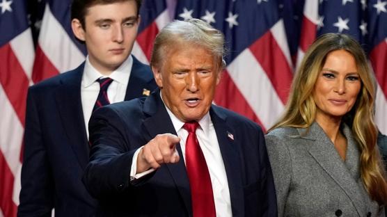 �ran'dan Trump'�n ailesine g�zda��... First Lady'nin ad�m ad�m izini s�rd�ler