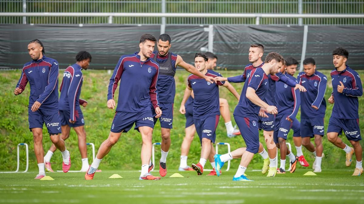 Trabzonspor, yeni sezon haz�rl�klar�n� s�rd�r�yor