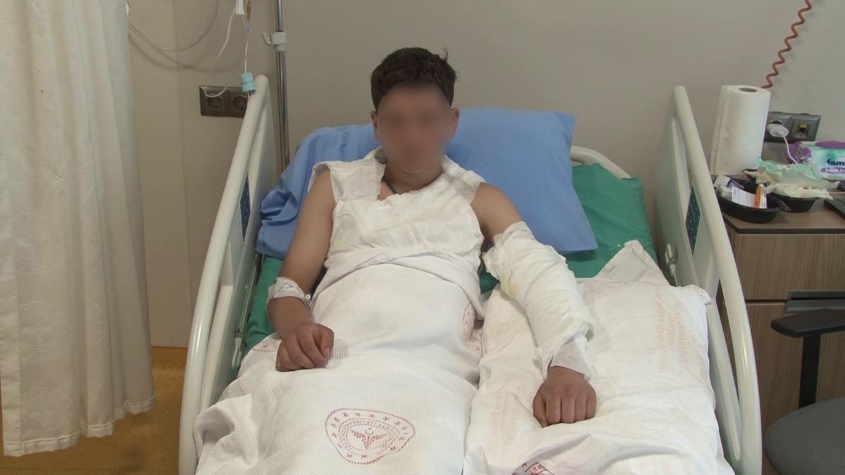 15 ya��ndaki �ocu�un merak� kabusu oldu! �akmak bomba gibi patlad�, �l�mden d�nd�