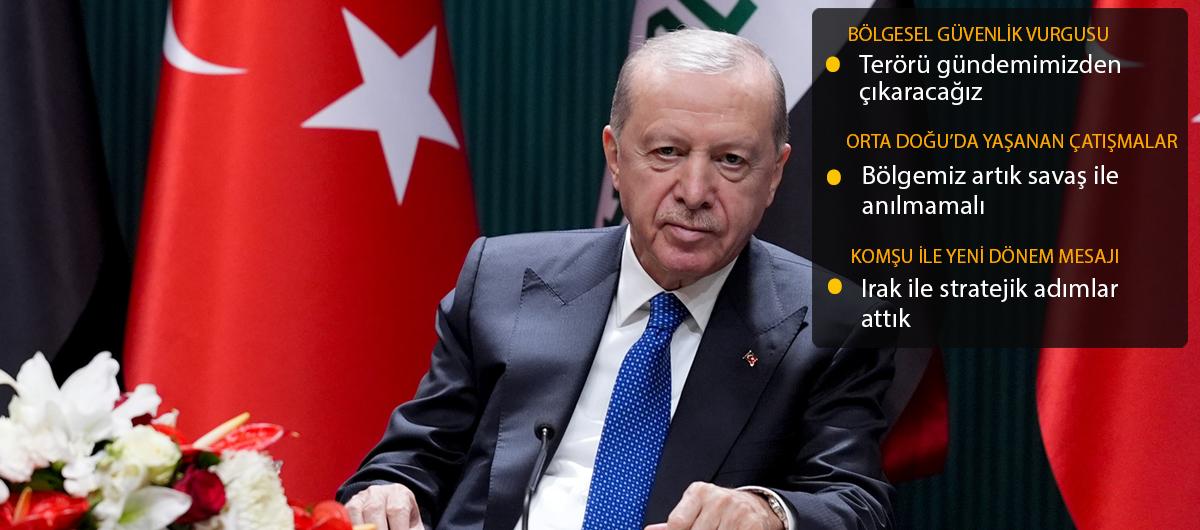 Irak ile T�rkiye aras�nda yeni d�nem! Ba�kan Erdo�an: G�nl�k 1 milyon varil petrol gelecek
