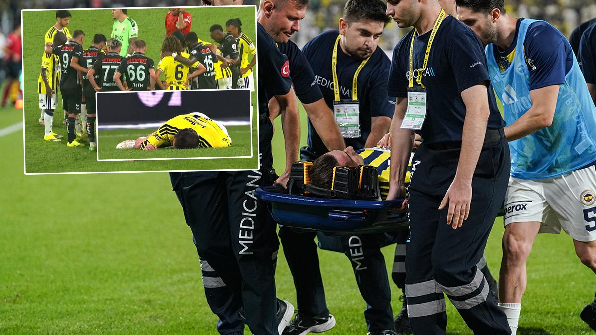Kadıköy'de korkutan sakatlık! Kerem Aktürkoğlu hareketsiz kaldı