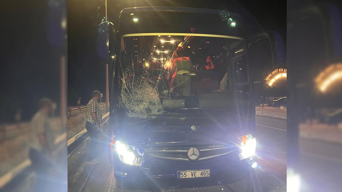 Feci kaza: Otobüsün çarptığı yaya hayatını kaybetti