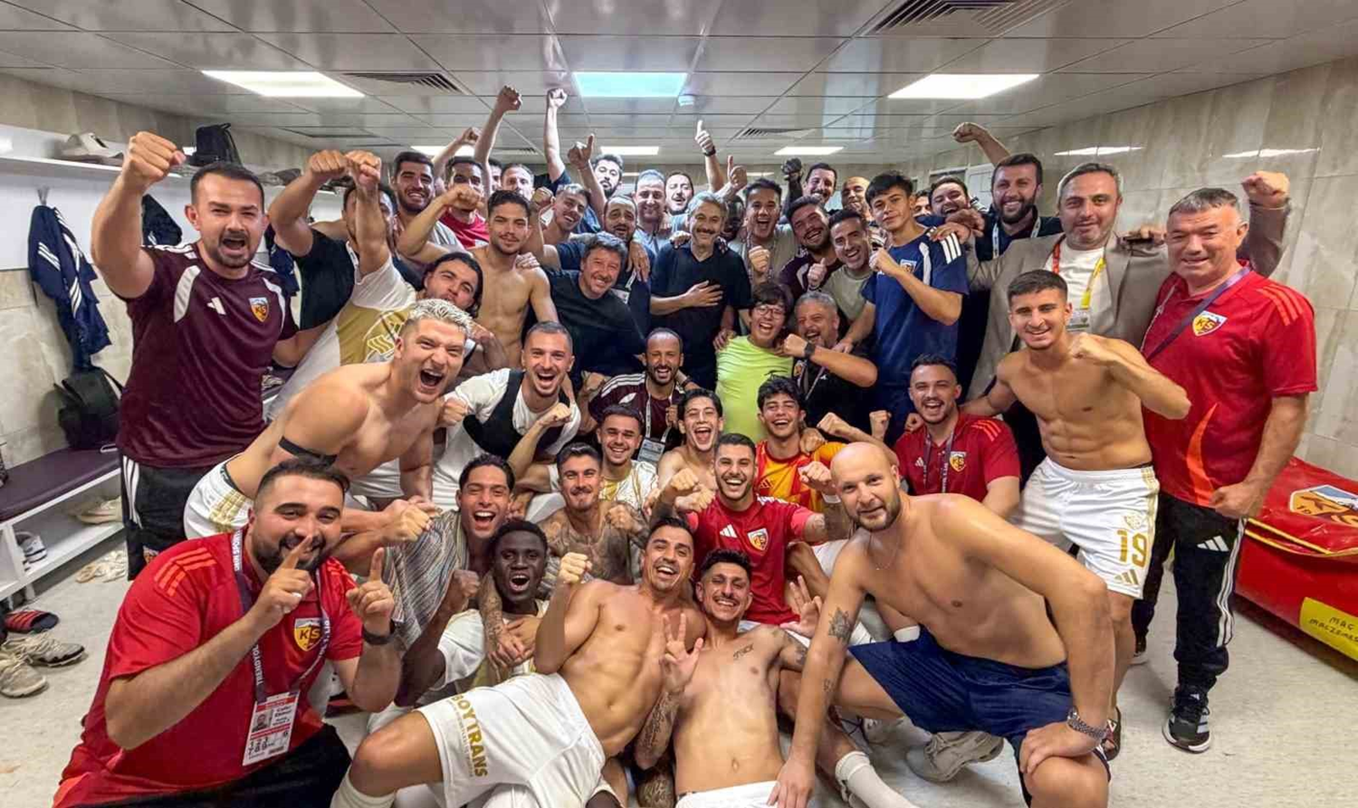Kayserispor yoluna kayıpsız devam ediyor