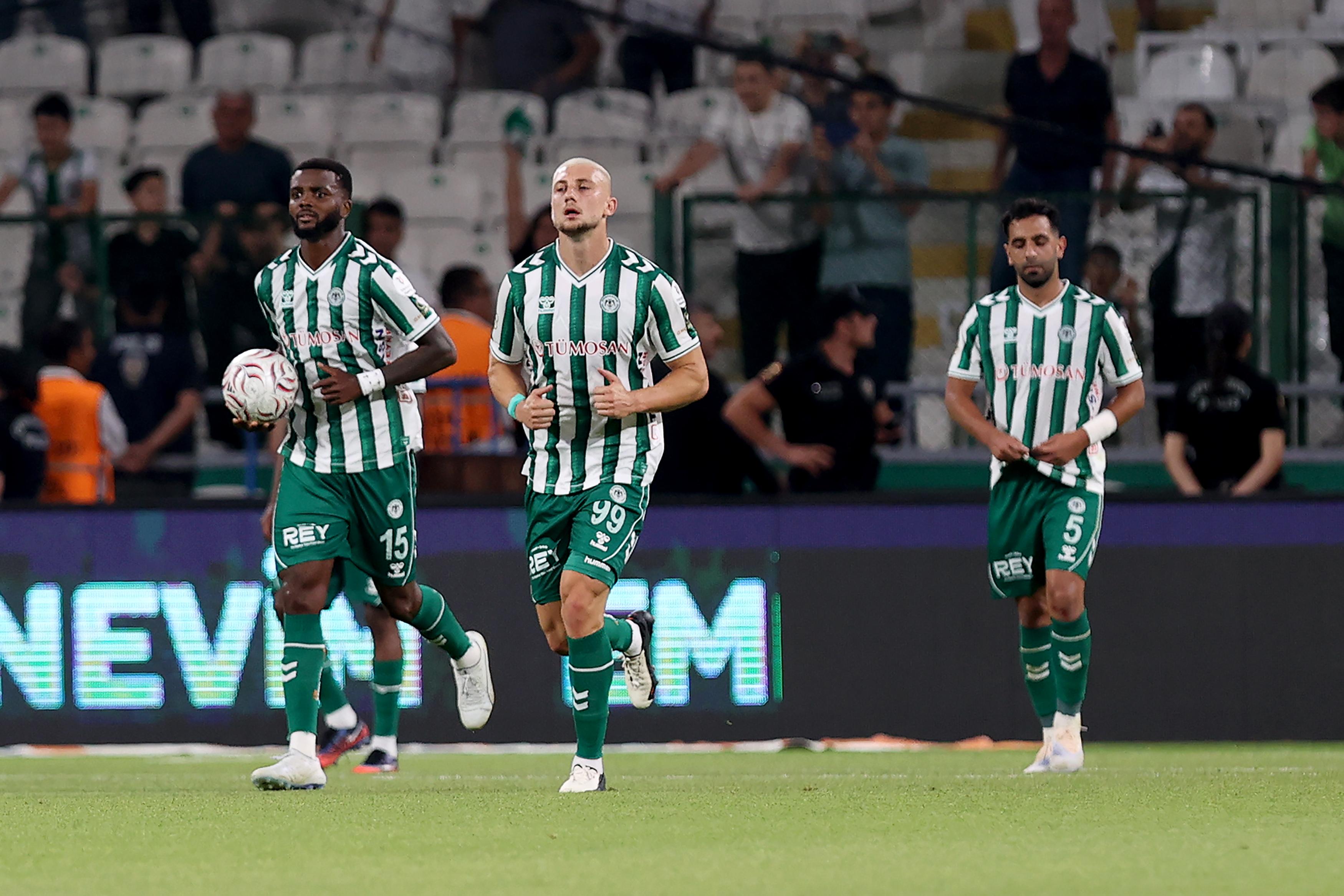 Konyaspor'dan hakem kararlarına tepki!
