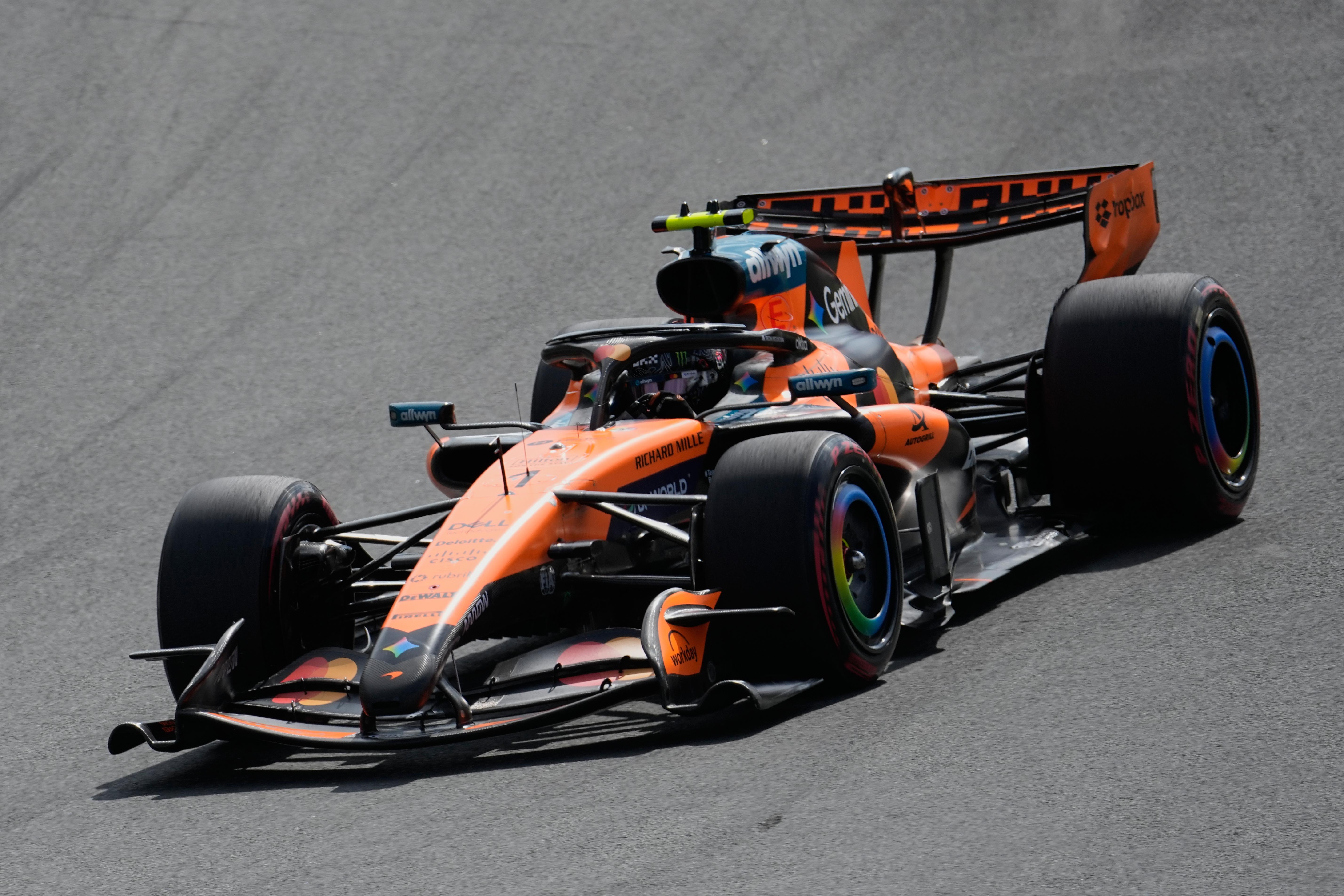 Lando Norris, Hollanda GP'de zafere ulaştı!