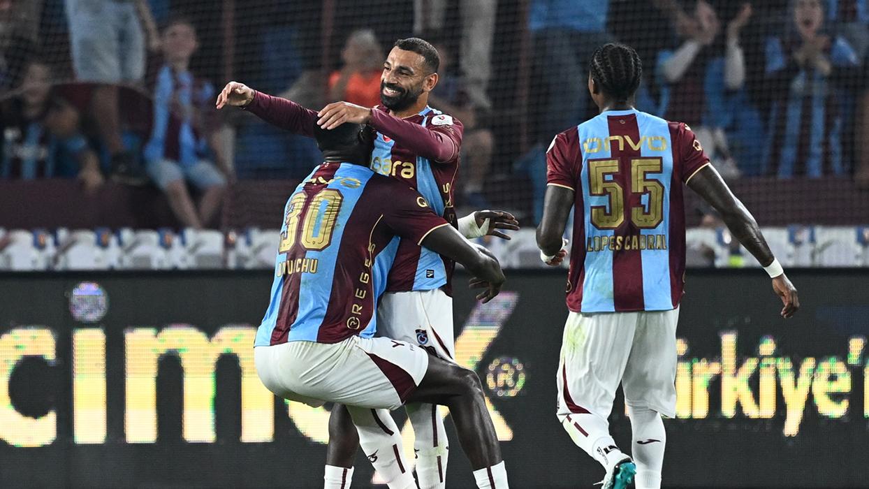 Mohamed Salah, siftahı yaptı! Trabzonspor'da ilk gollerini attı