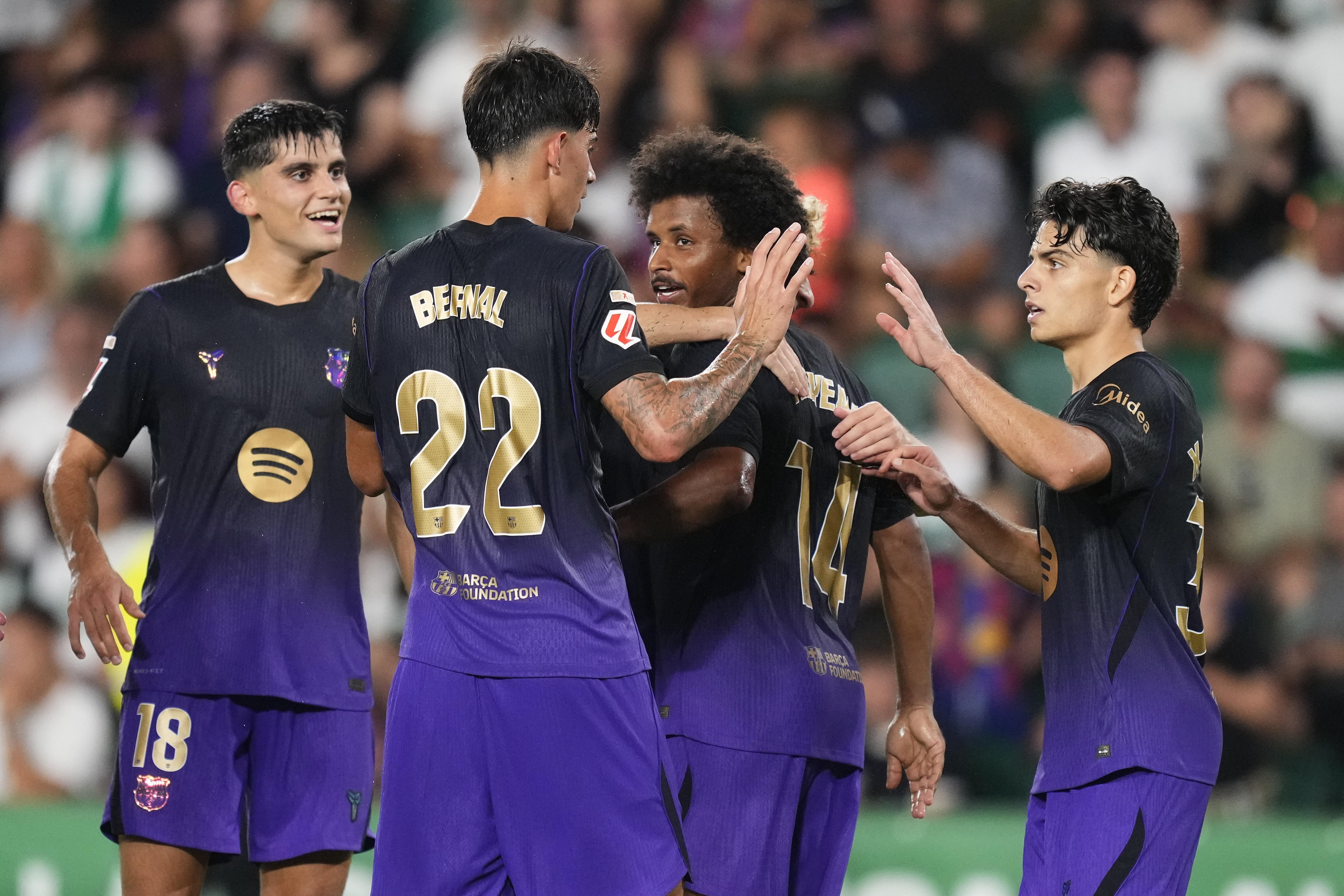 Barcelona'dan Elche'ye 5 gollü başlangıç