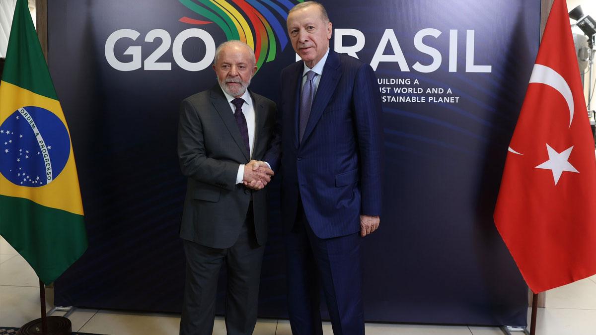 Cumhurbaşkanı Erdoğan Silva ile görüştü! İşbirliği derinleşiyor