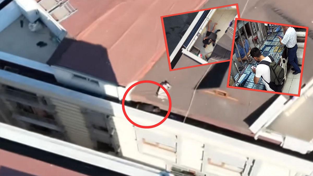 Dron destekli nefes kesen takip! Saklandığı çatı boşluğunda enselendi