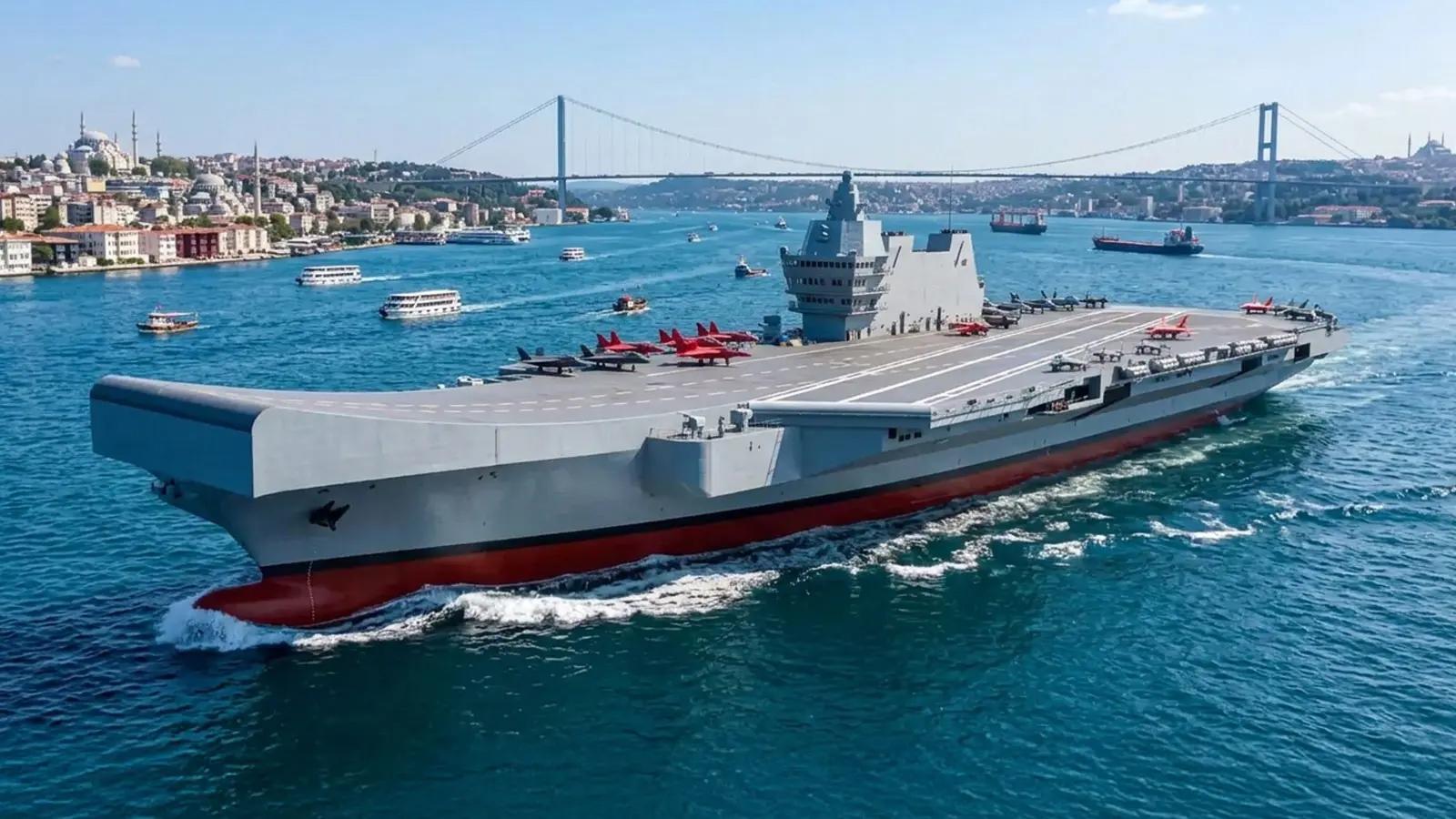 Dünyada benzeri yok! Milli uçak gemisinde heyecanl…