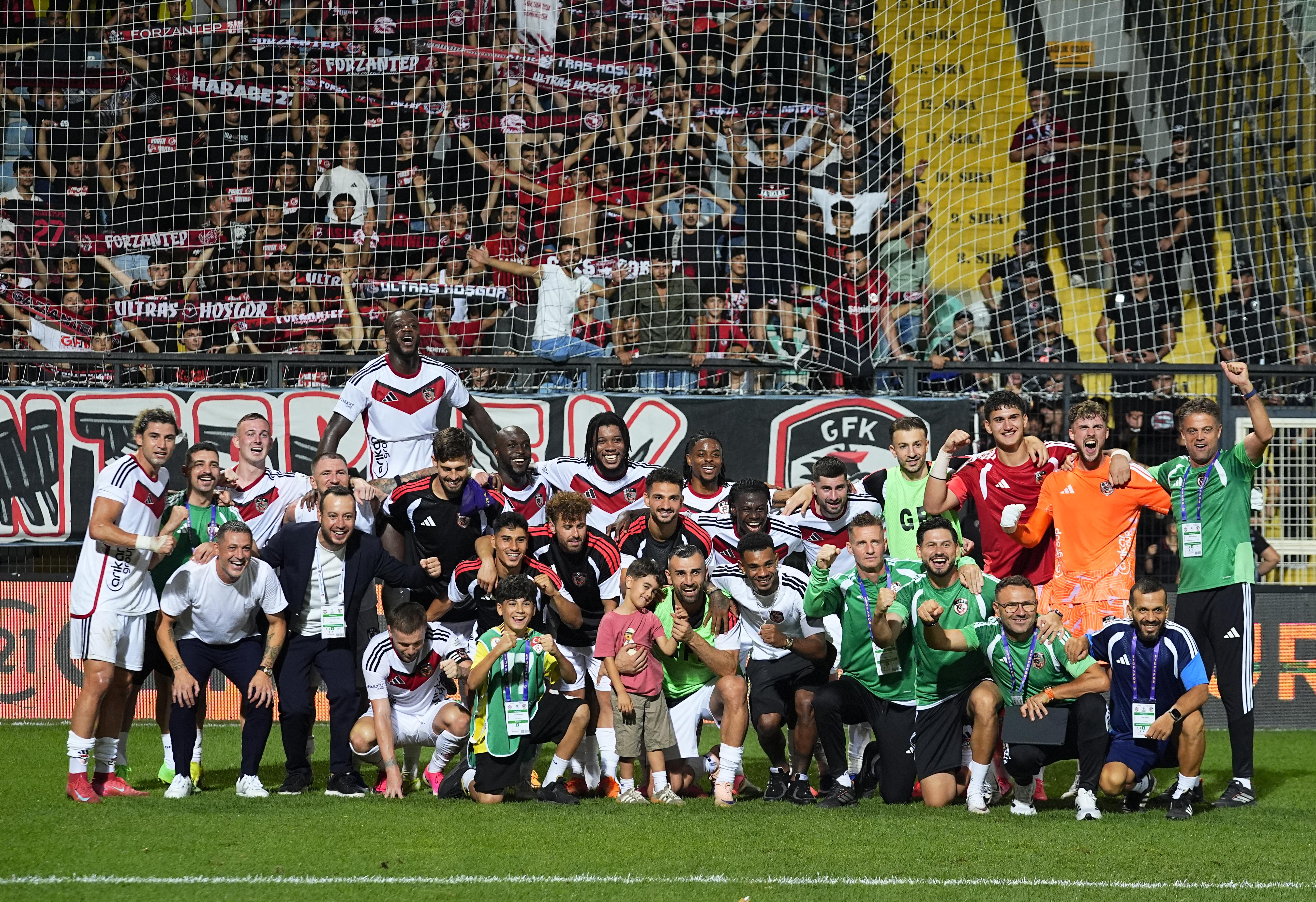 Gaziantep FK'dan Süper Lig'de bu sezonki ilk galibiyet