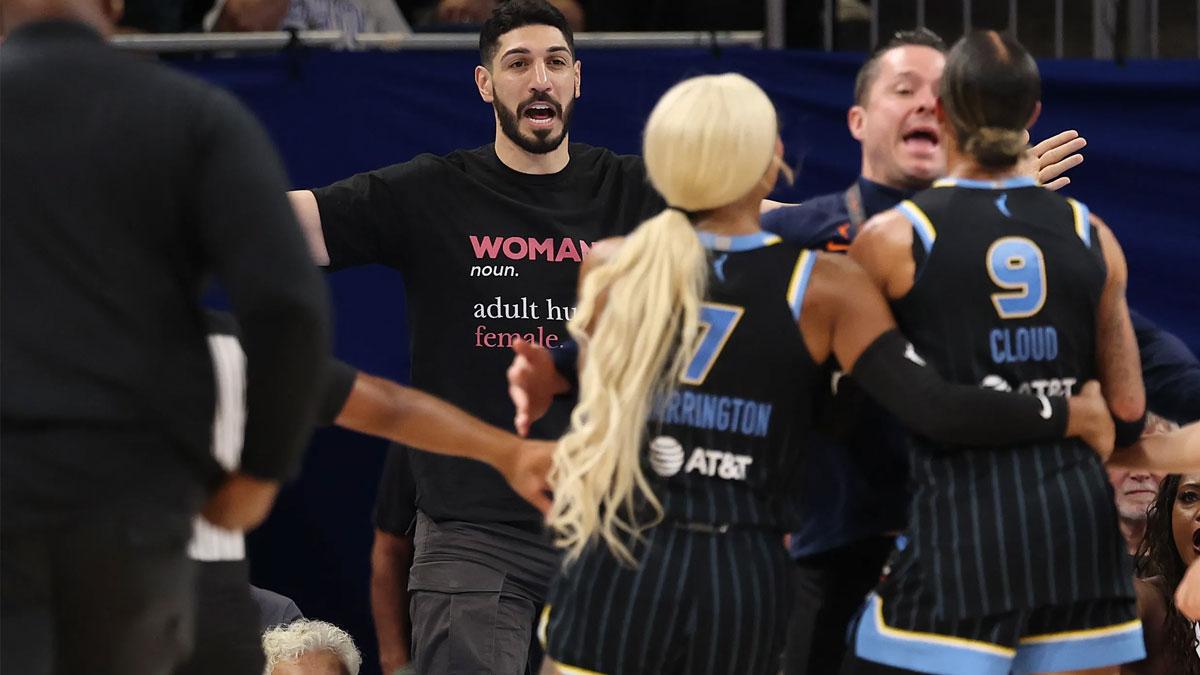 WNBA'de FETÖ'cü Enes Kanter skandalı! Salondan dışarı atıldı