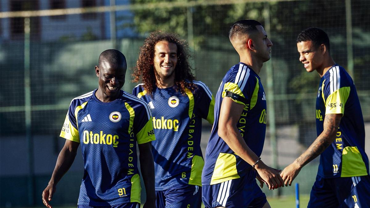 Fenerbahçe, Olimpik Lyon maçı hazırlıklarını tamamladı