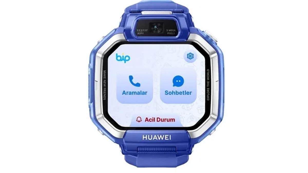 BiP entegrasyonuna sahip Huawei akıllı çocuk saatiyle güvenli ve konforlu iletişim