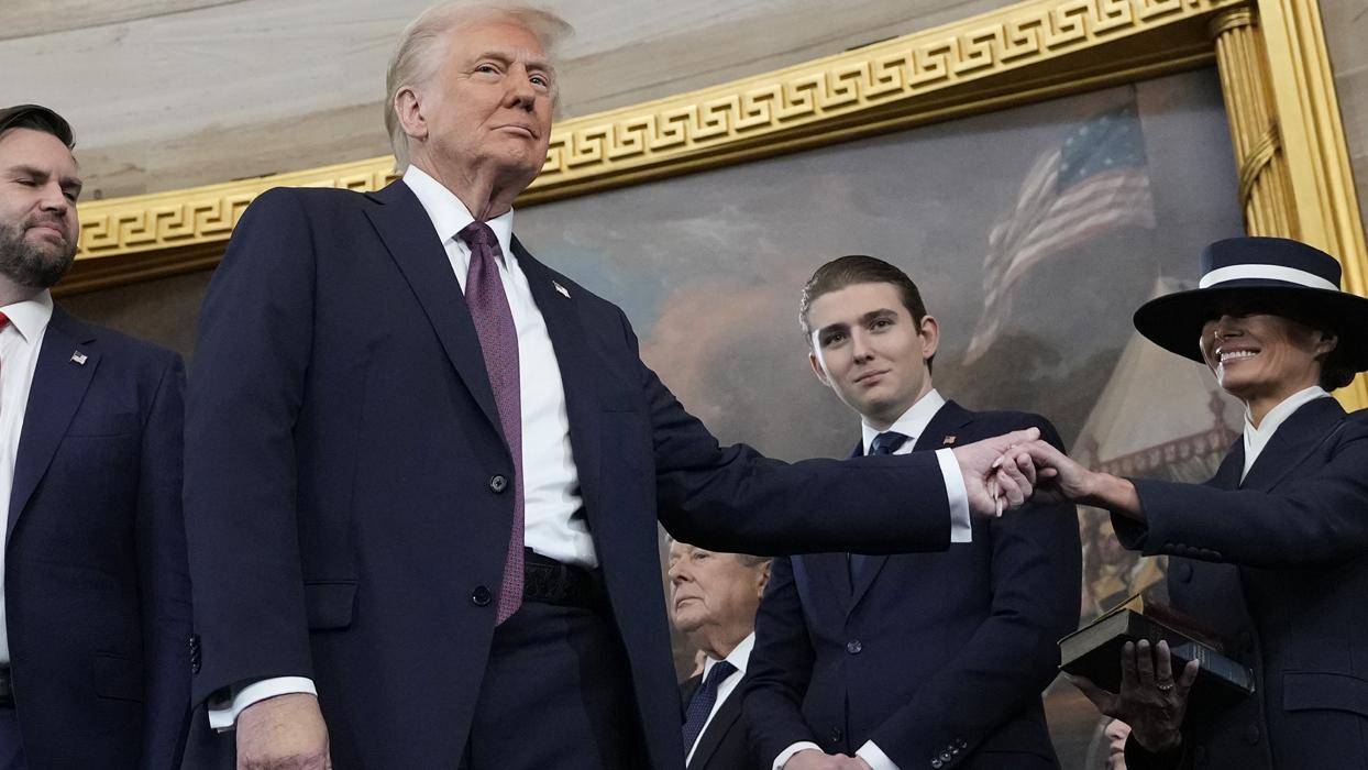 İran televizyonundaki video ABD'yi harekete geçirdi! Barron Trump tehdit kapsamında inceleniyor