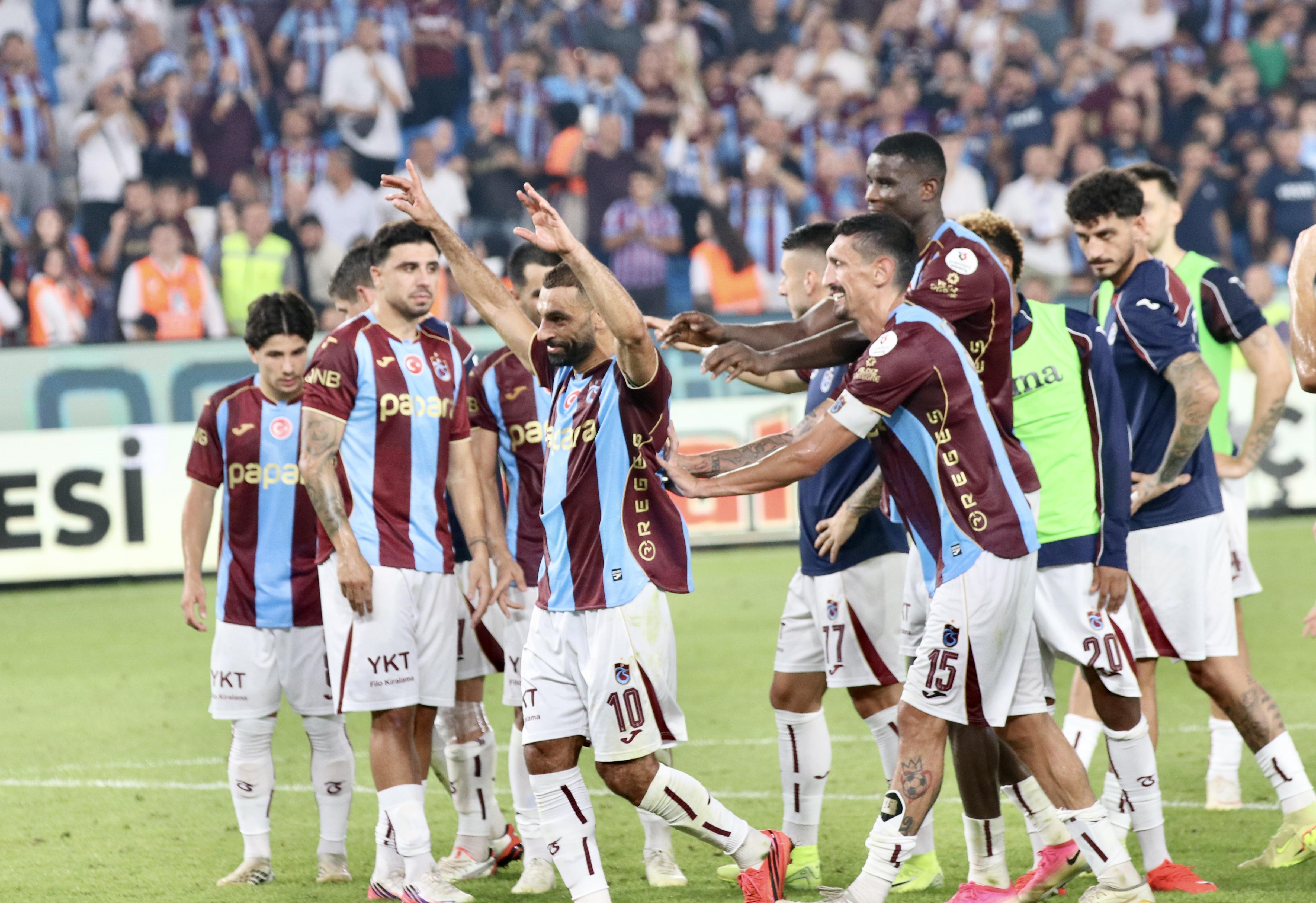 Trabzonspor, Ferencvaros maçı kamp kadrosunu açıkladı