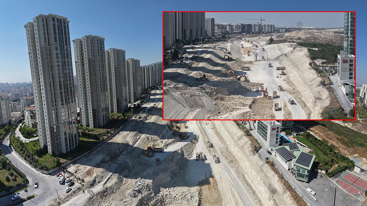 Trafiğe nefes aldıracak projede hummalı çalışma! Mahmutbey çilesini bitirecek otoyol yükseliyor