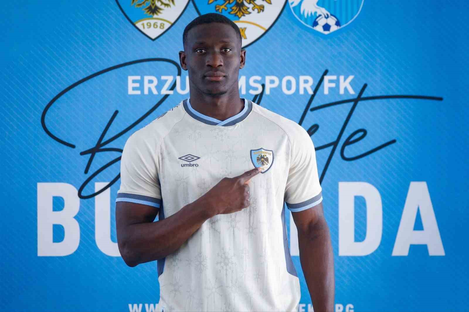 Erzurumspor FK'nın 4. Fildişi Sahilli oyuncusu Ibrahim Yalatif Diabate