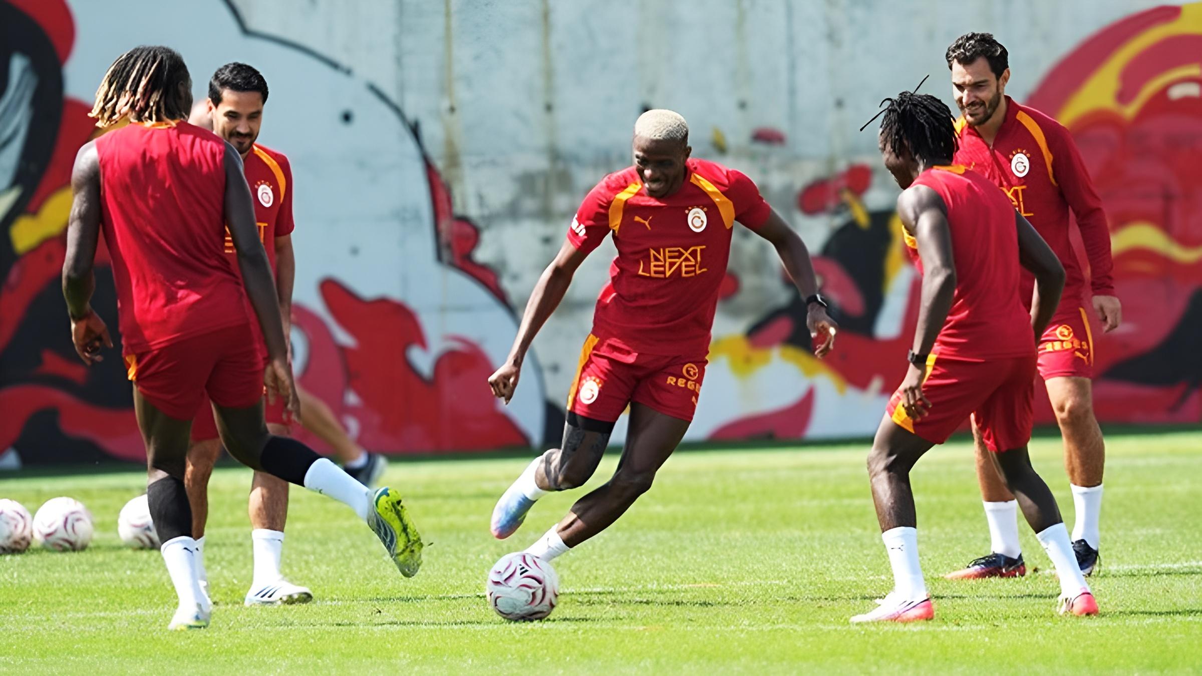 Galatasaray, Göztepe maçına hazırlanıyor