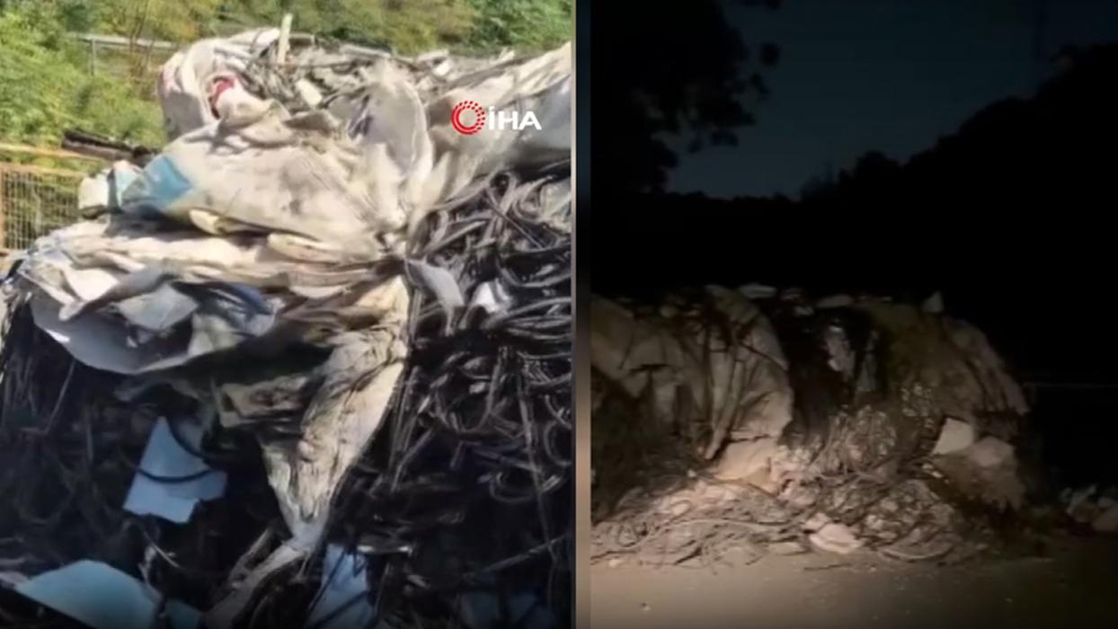 İstanbul'da akılalmaz olay! Atıkları boşaltıp kayıplara karıştı