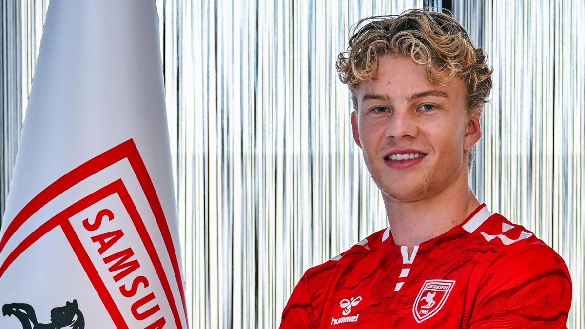 Samsunspor'un yeni transferi Oskar Ohlenschlaeger: Kendi hikayemi yazmak istiyorum