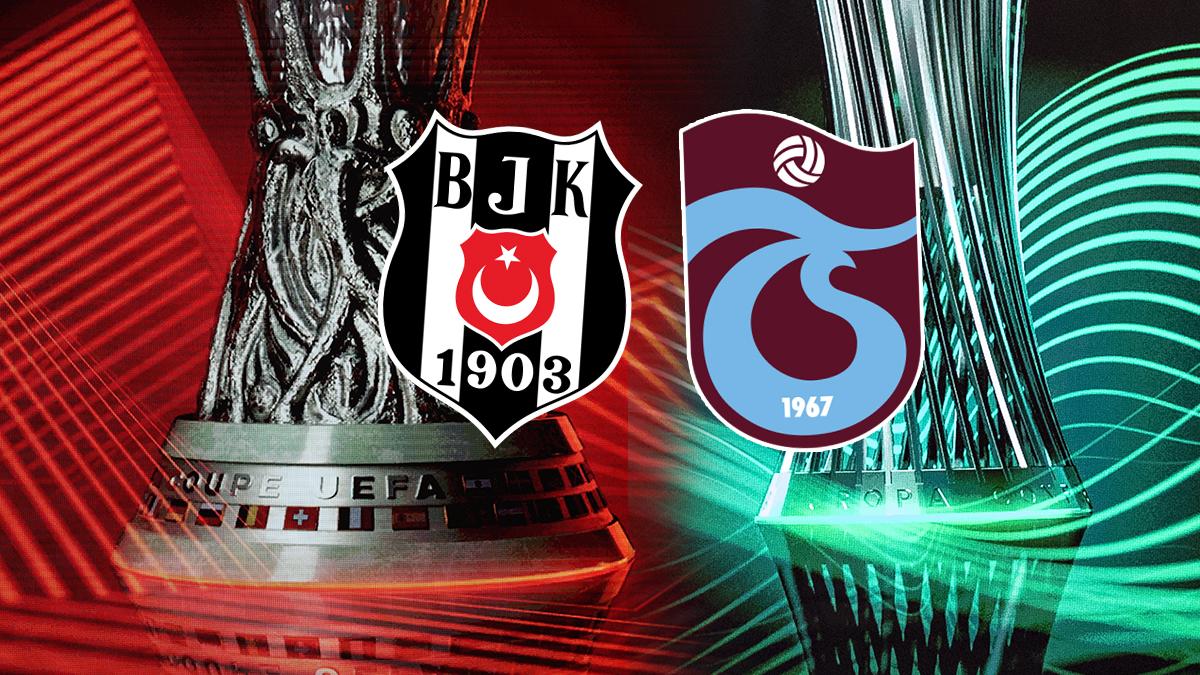 Beşiktaş ve Trabzonspor'a ayakbastı parası! Avrupa gelirleri ortaya çıktı